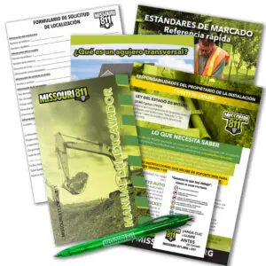 Spanish Excavator Educational Packets
